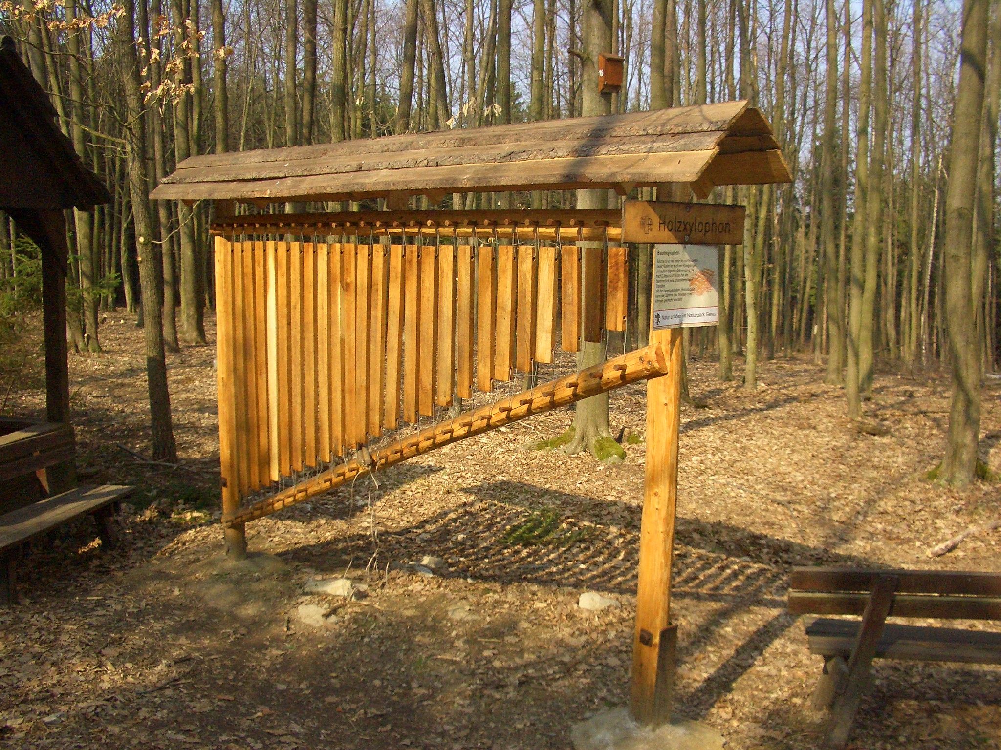 Holzxylophon
