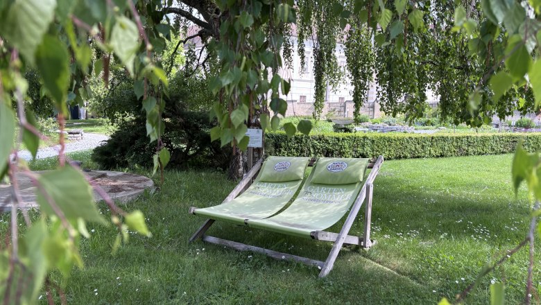 Entspannen im Stift Geras, © "Natur im Garten"